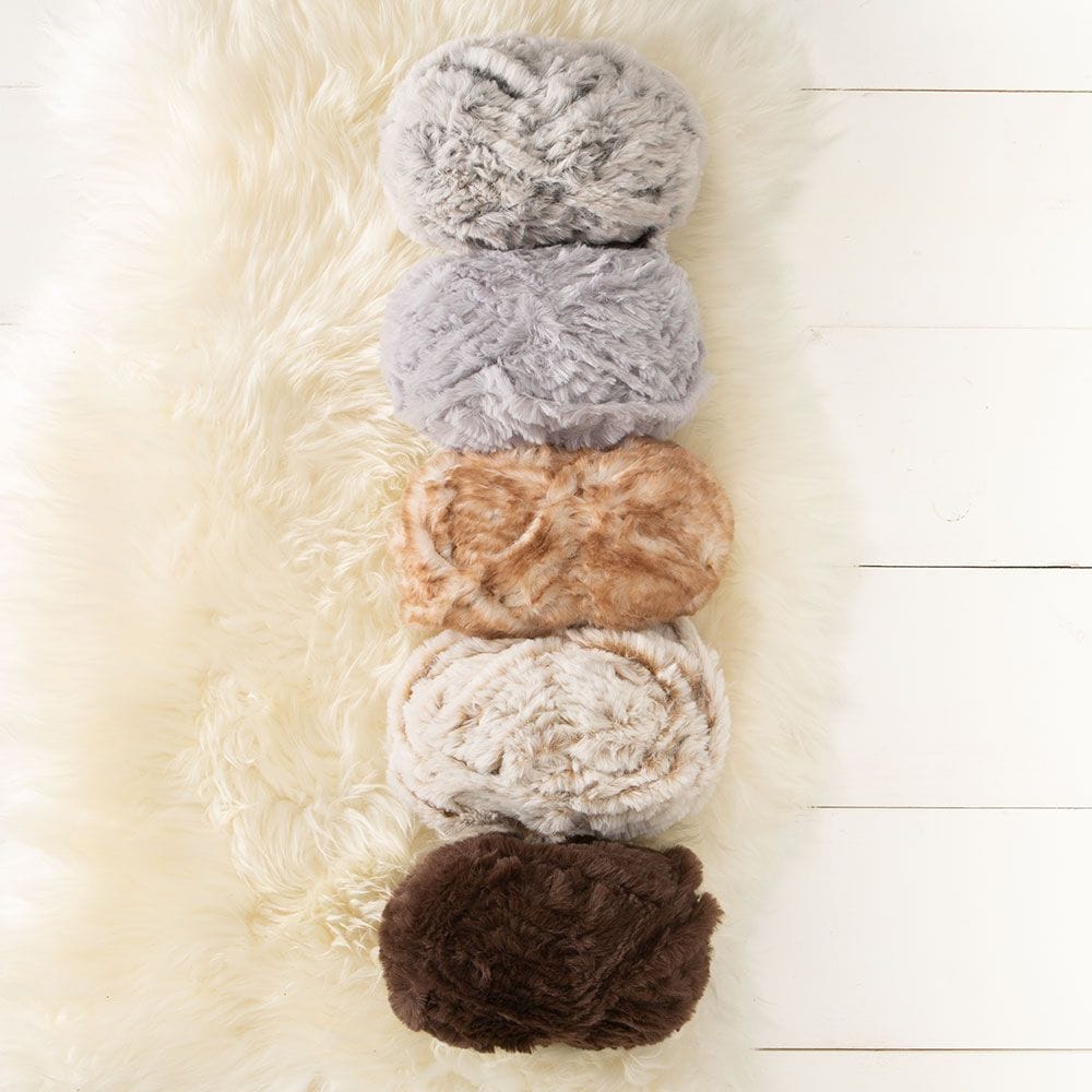 fable fur from WeCrochet -- crochet with faux fur yarn 