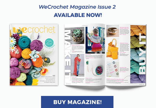 WeCrochet Magazine issue 2 Cover and interior sample page