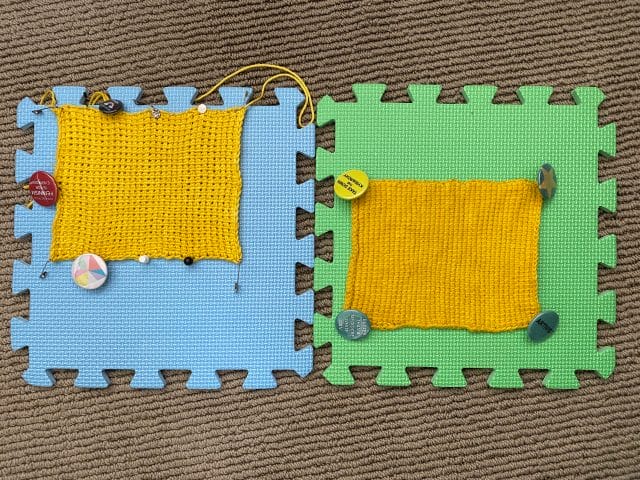 Blocking Mat Alternatives - from the WeCrochet blog