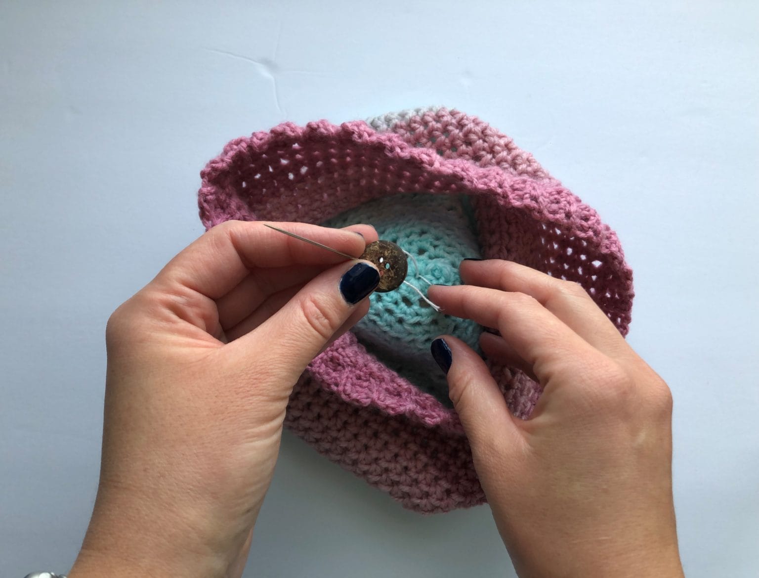 How to Attach a PomPom to Your Crochet Hat WeCrochet Staff Blog