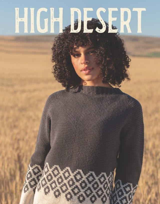 Cover of the High Desert eBook from WeCrochet